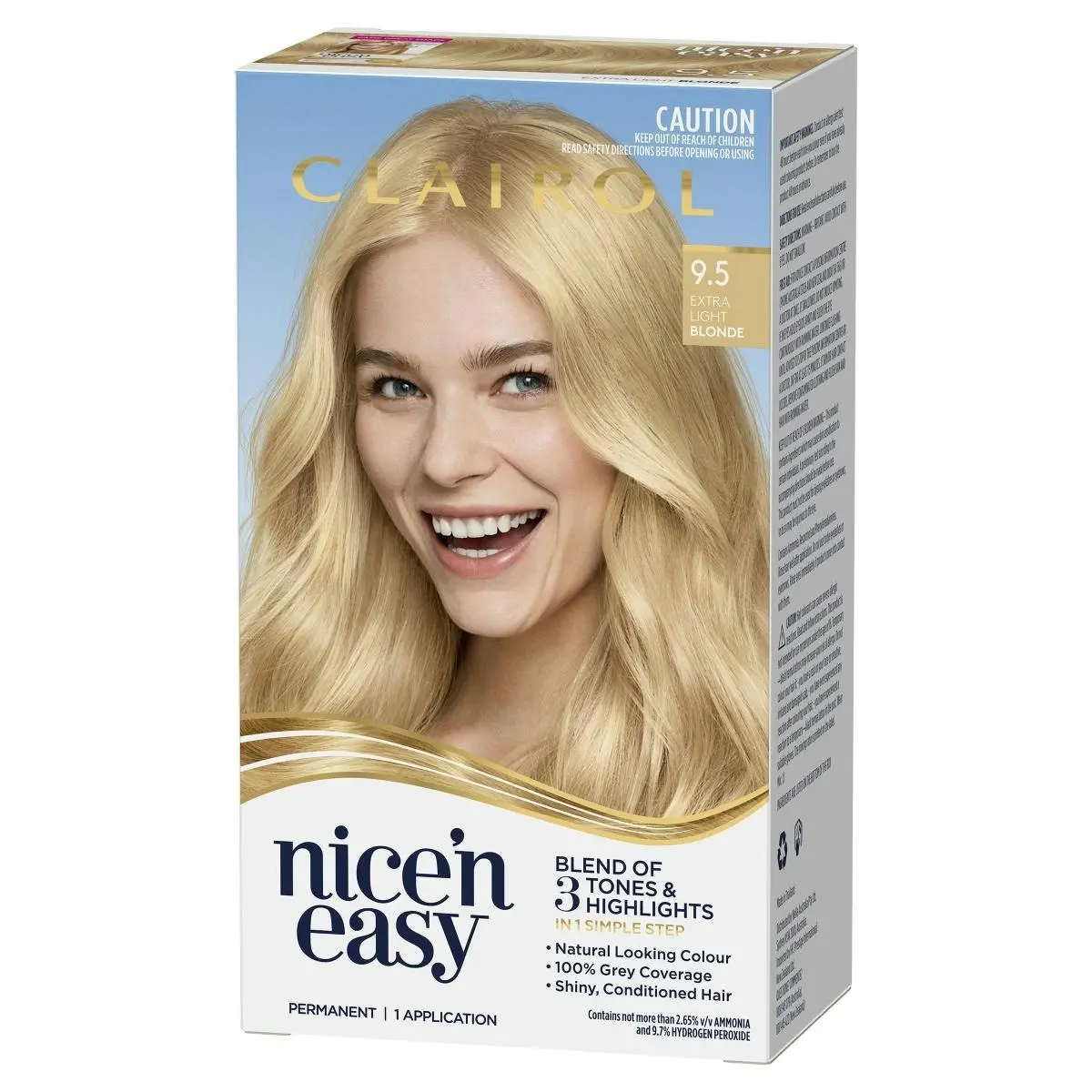 Clairol Nice 'N Easy 9.5 Extra Light Blonde