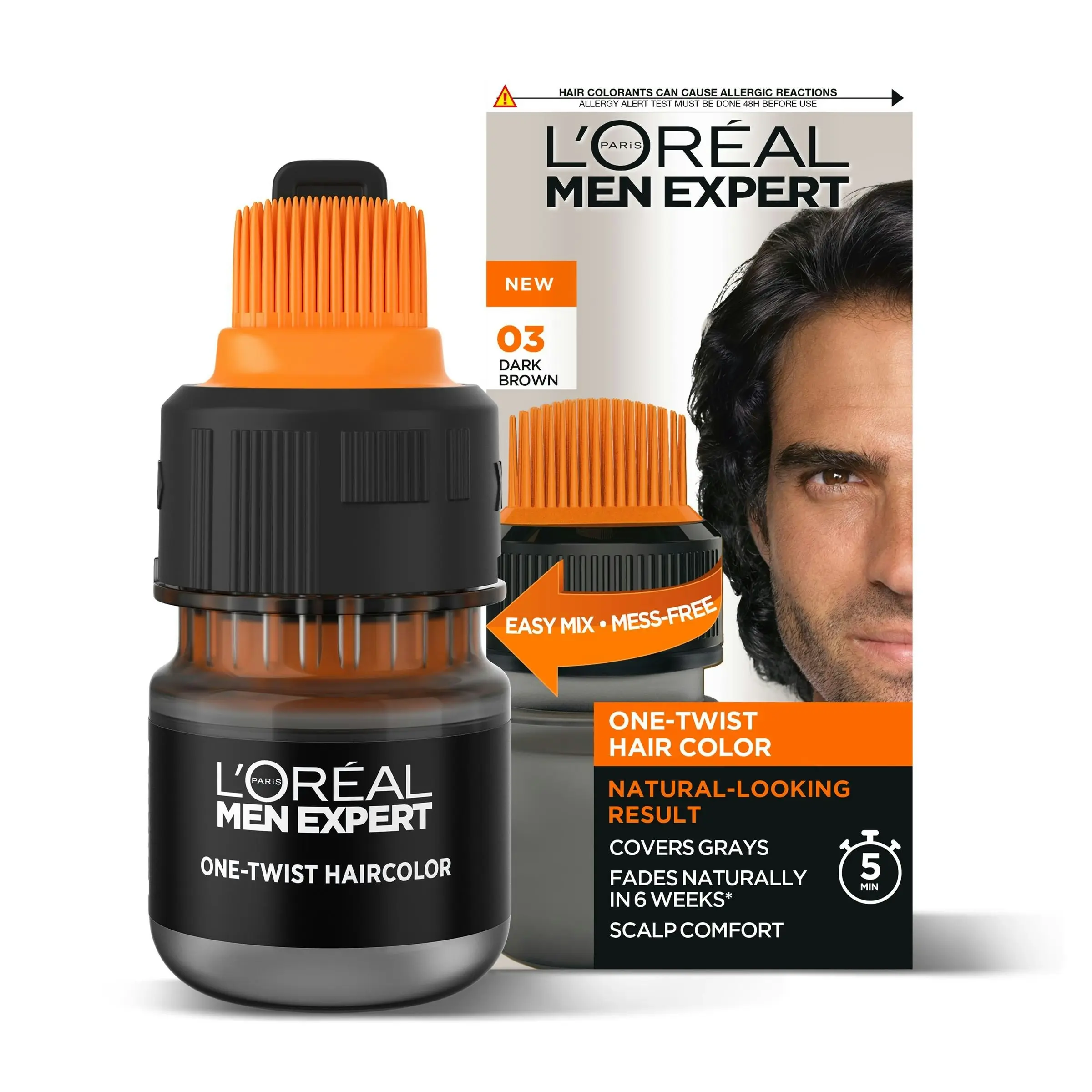 L'Oreal Men Expert Semi Permanent Hair Colour 03 Dark Brown