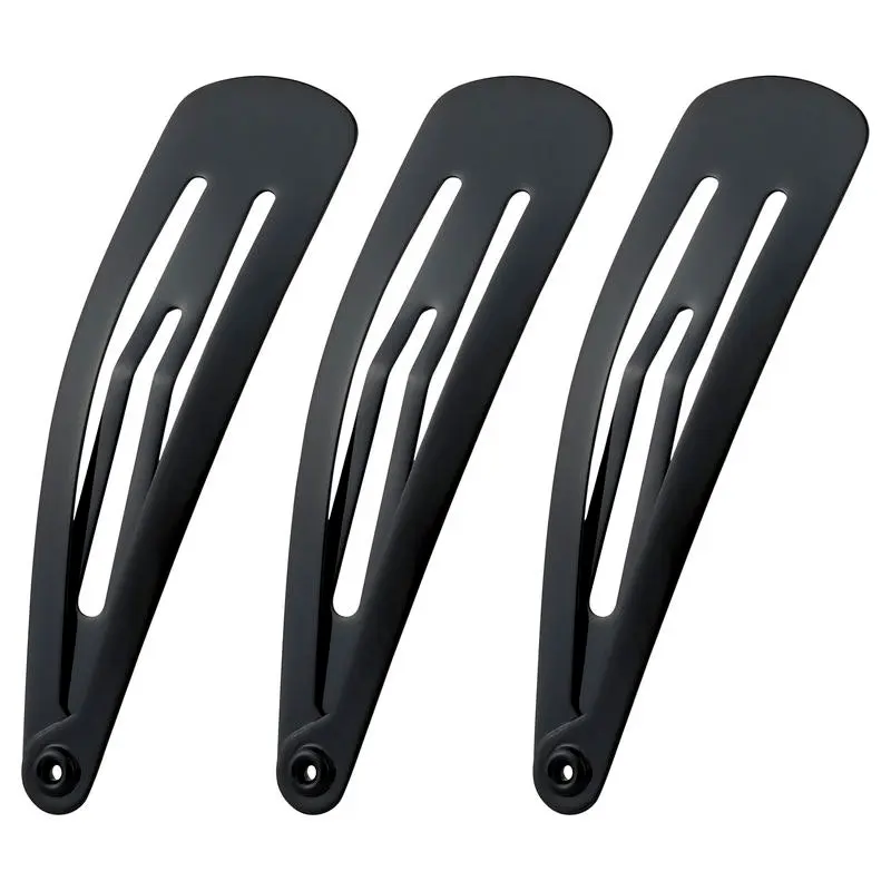 Lady Jayne Black One Touch Clips 10 Pack