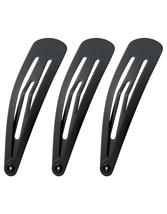 Lady Jayne Black One Touch Clips 10 Pack