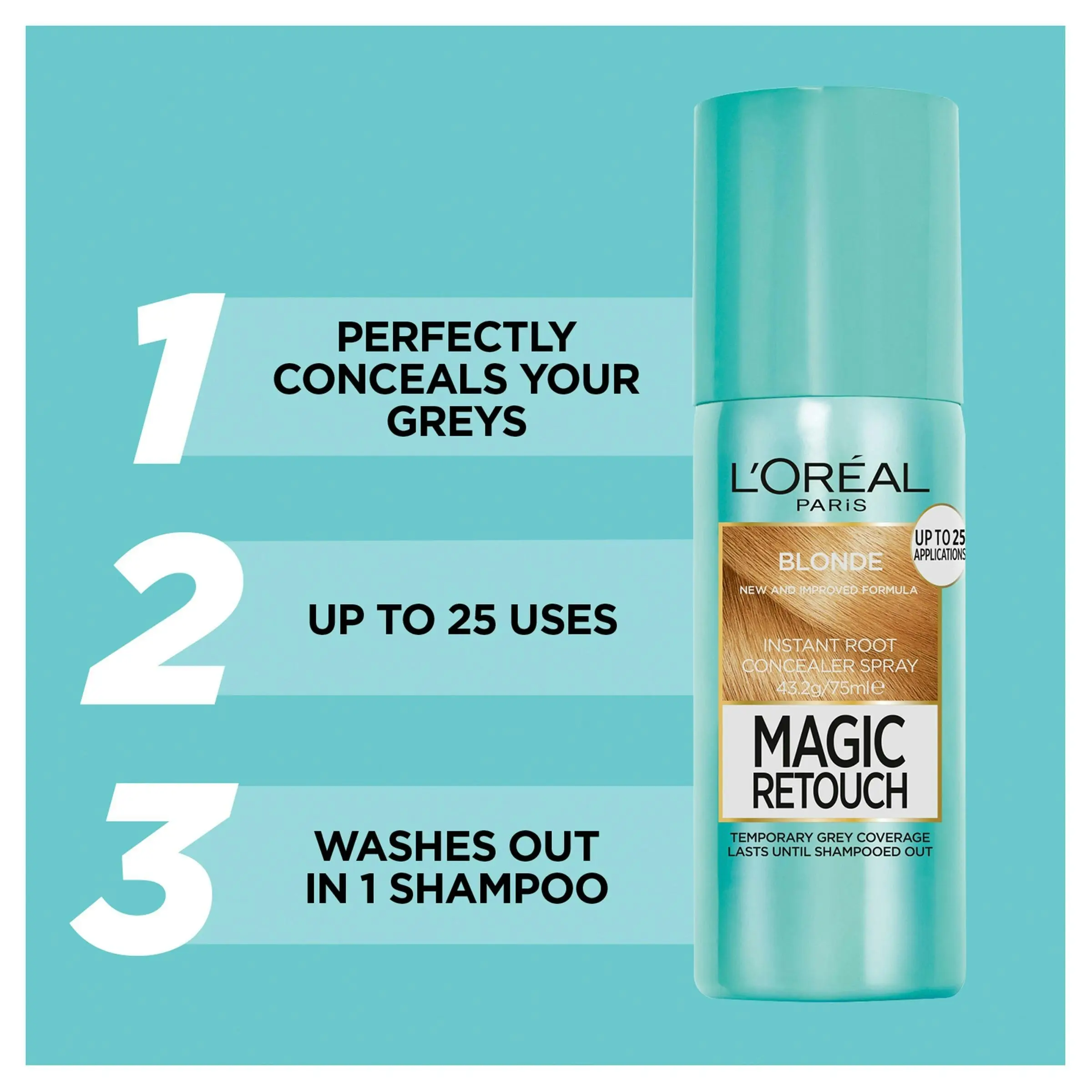 L'Oréal Paris Magic Retouch Temporary Root Concealer Spray Blonde