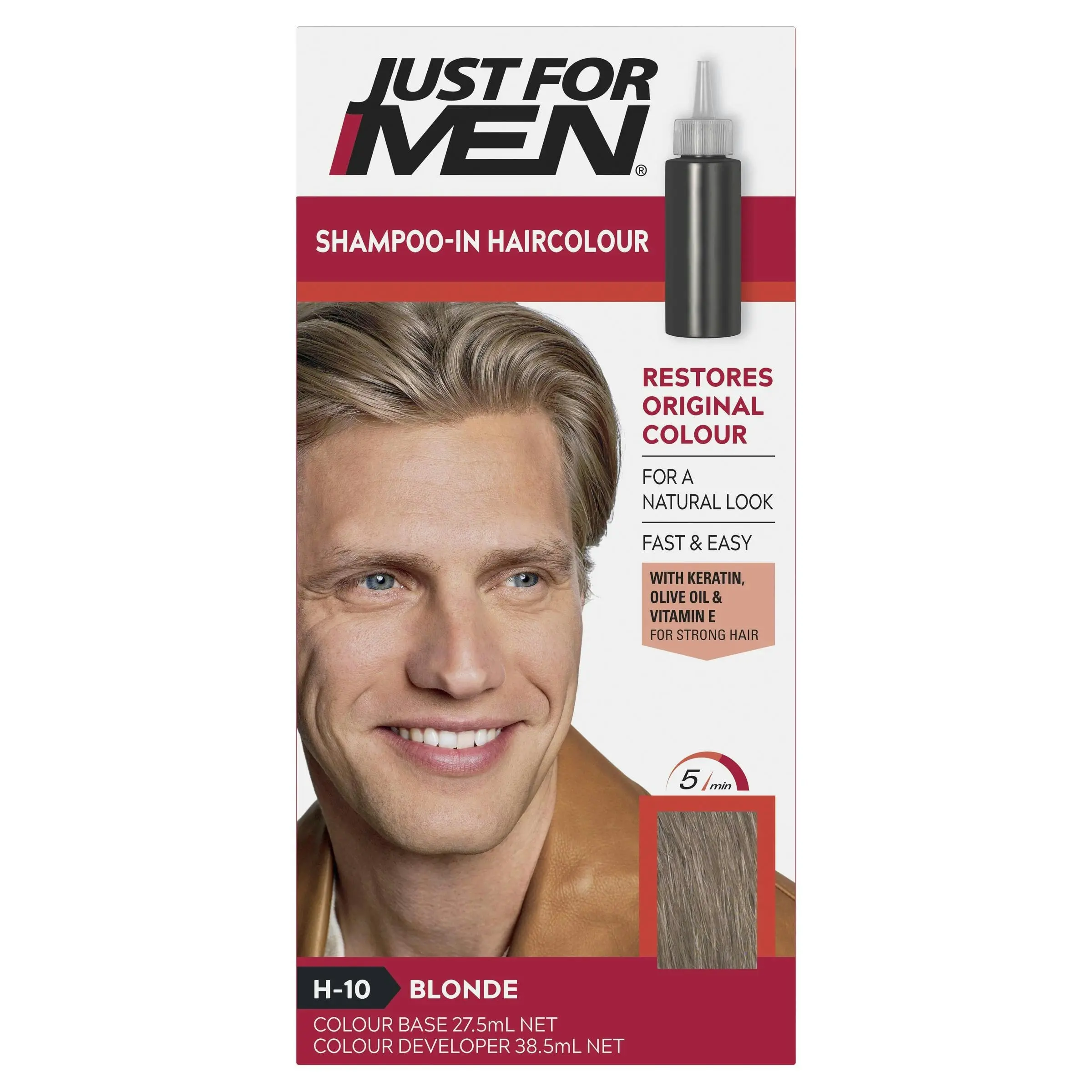 Just For Men Shampoo-In Haircolour H-10 Blonde