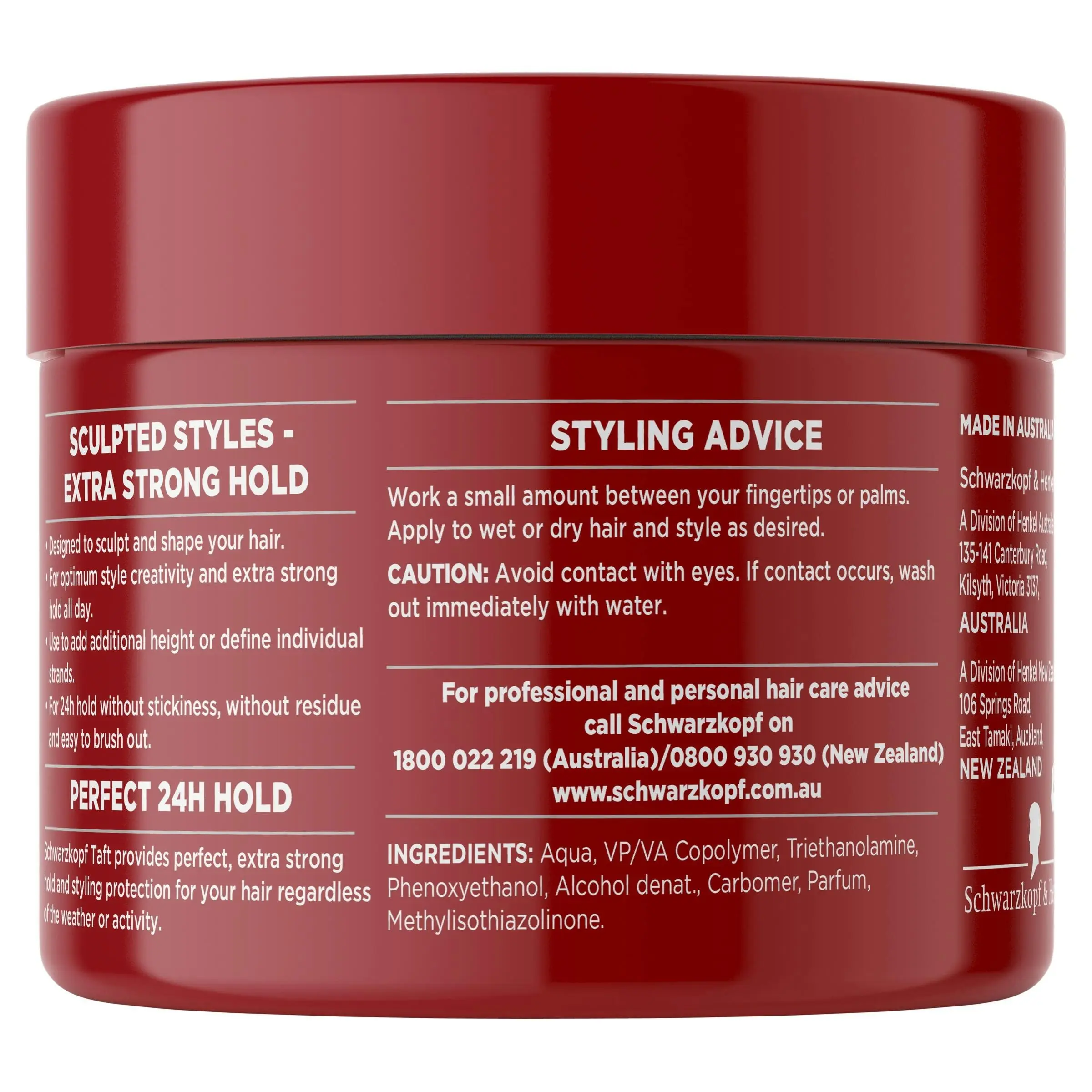 Schwarzkopf Taft Styling Gel Extra Strong Hold 250g