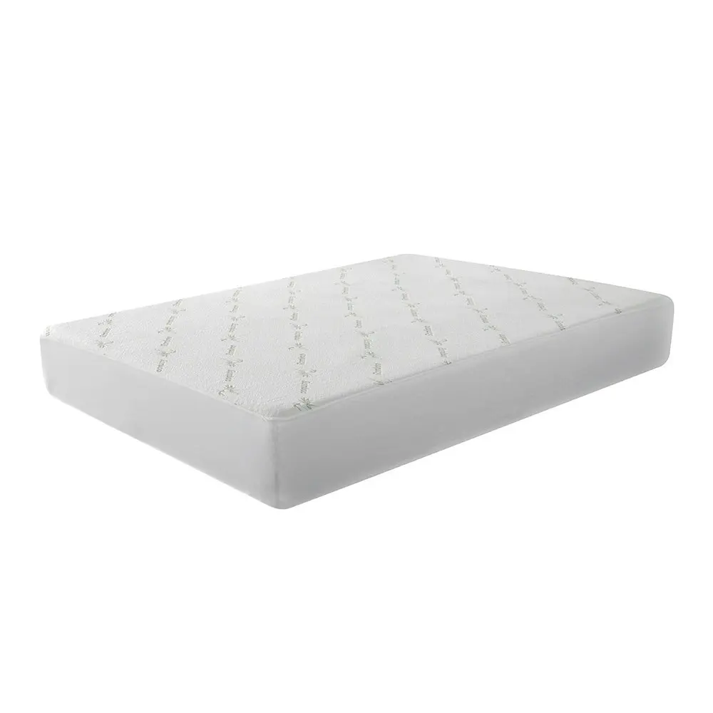 Dreamaker Bamboo Knitted Waterproof Mattress Protector Super King Bed