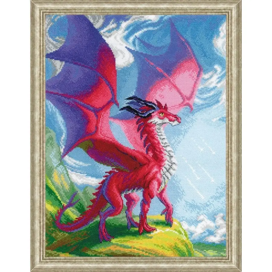 Dragon Cross Stitch- Needlework