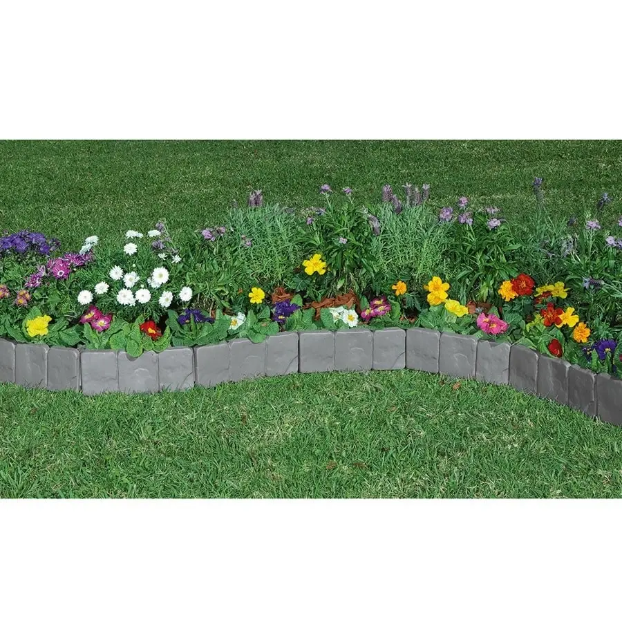 Cobble Stone Effect Garden Edging