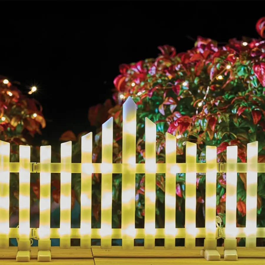 LED Border Picket Fence