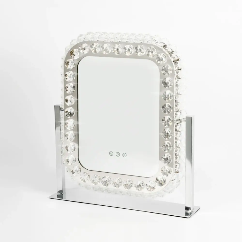 Rectangle Glam Crystal Mirror