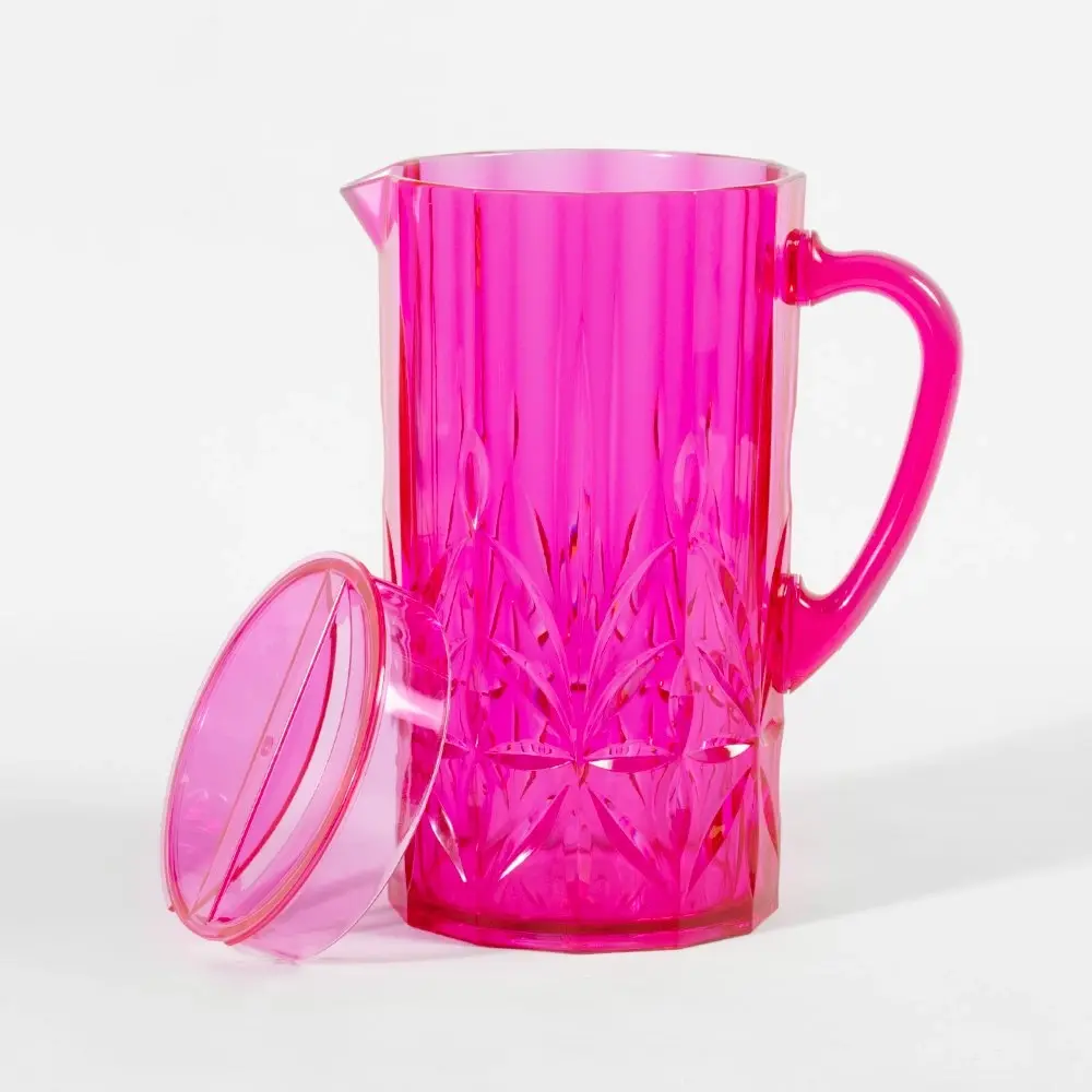 Hot Pink Acrylic Pitcher 2.5L