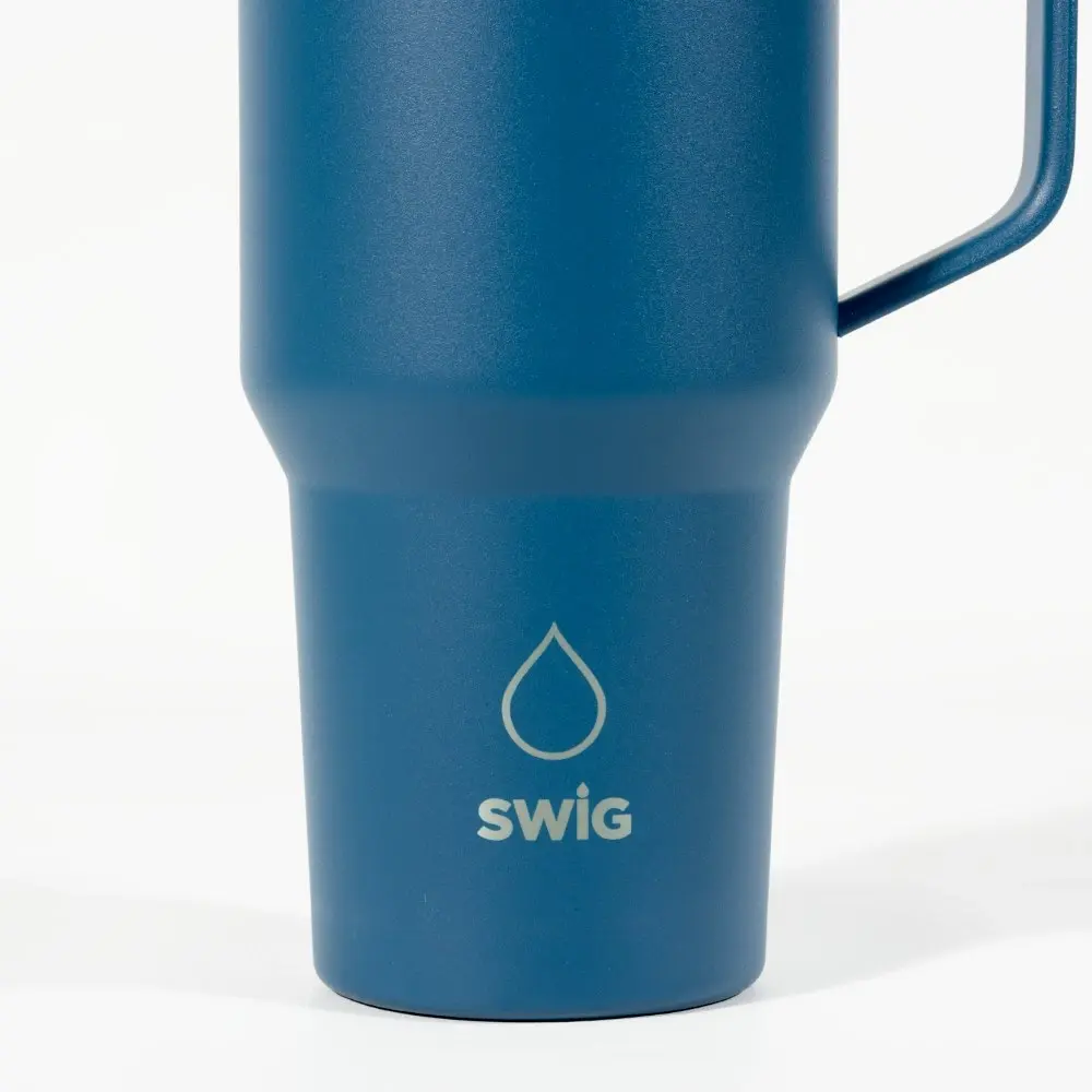 Swig Steel Blue Matte Tumbler 1200mL