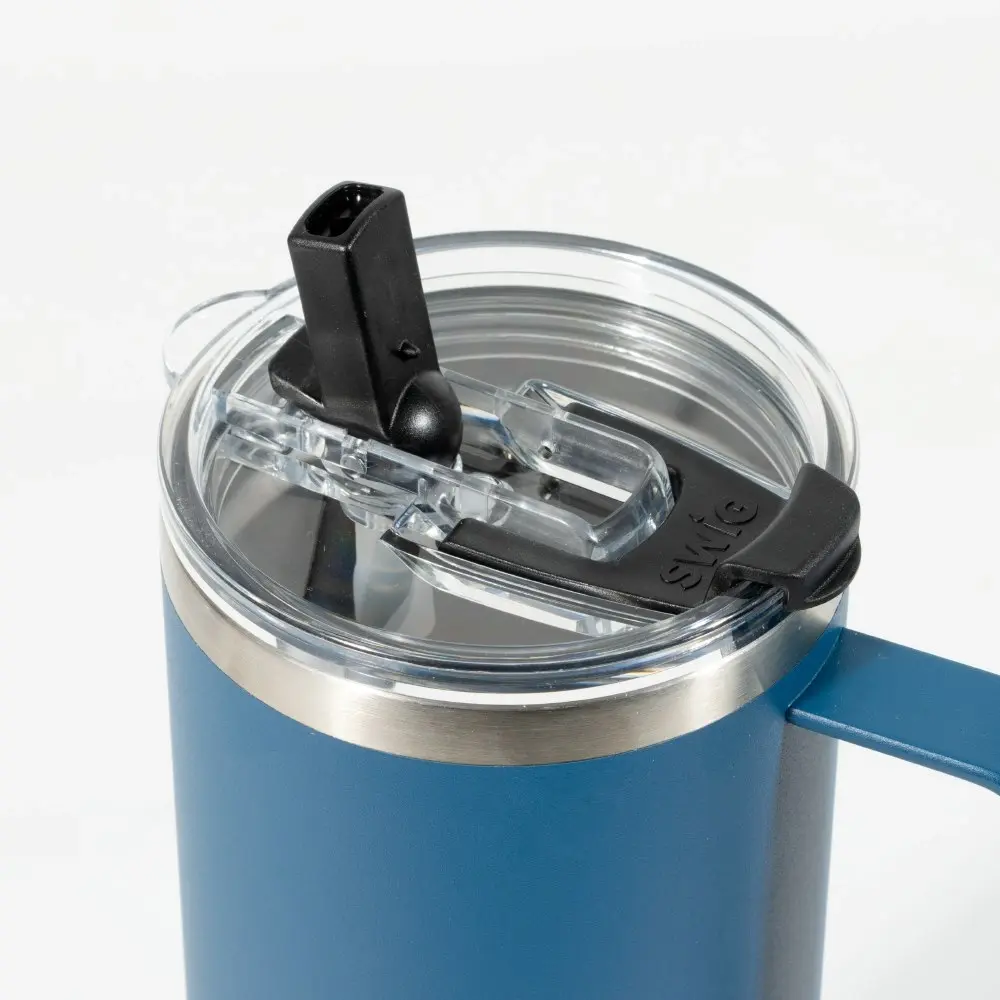 Swig Steel Blue Matte Tumbler 1200mL