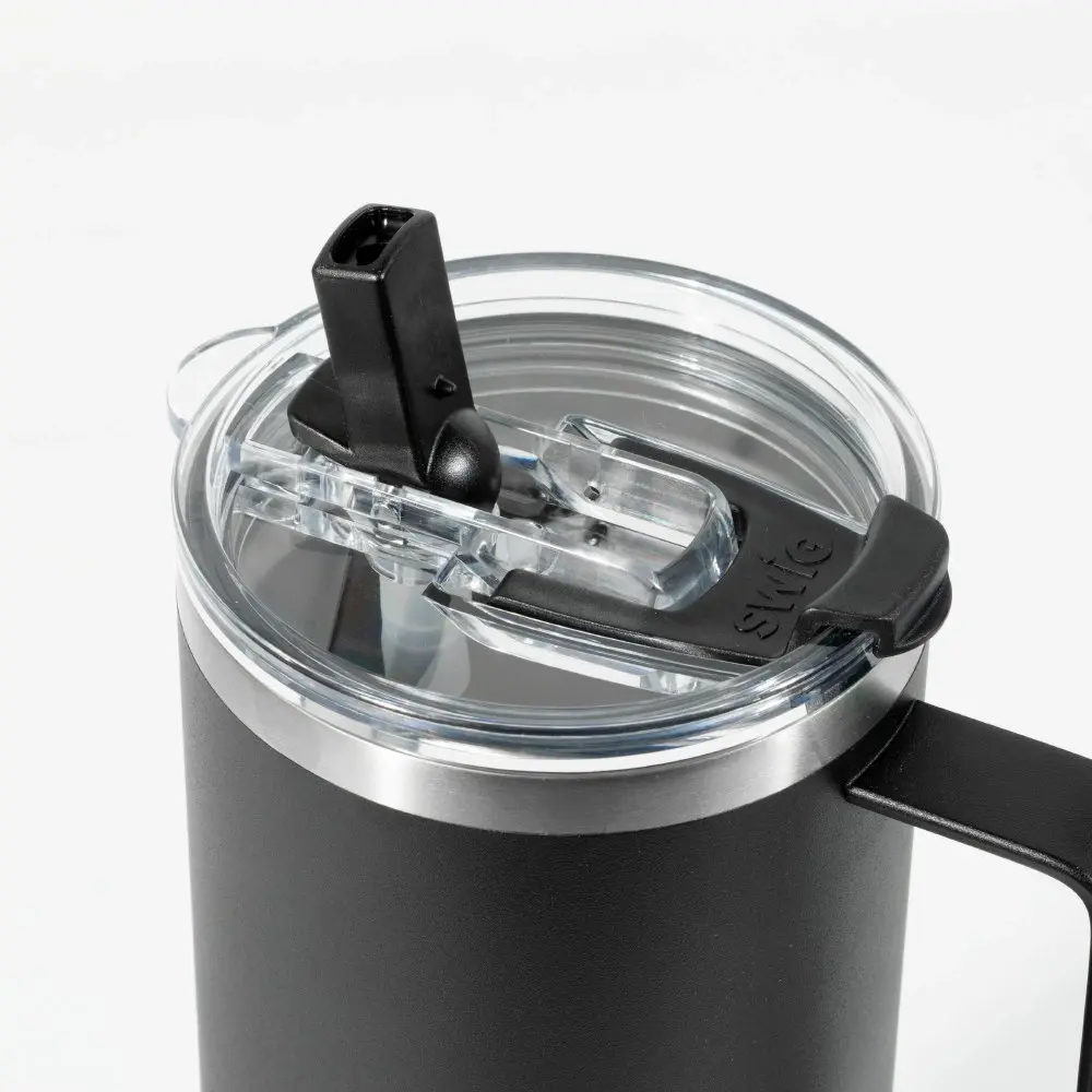 Swig Black Matte Tumbler 1200mL