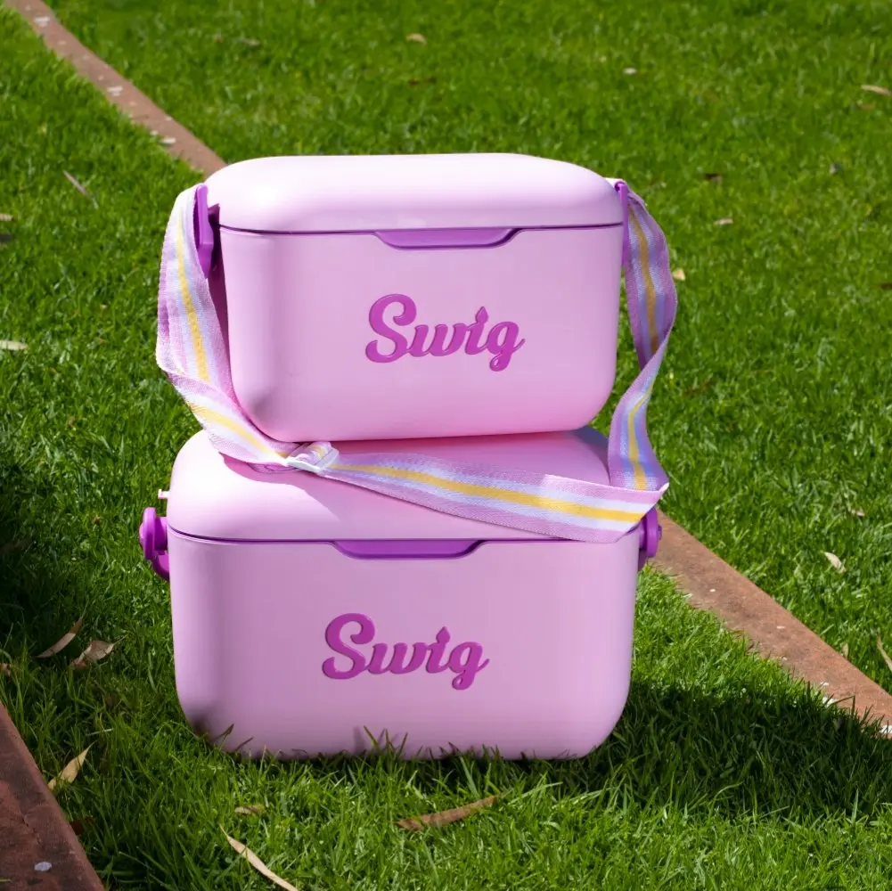 Swig Retro Pink Cooler Box 20L