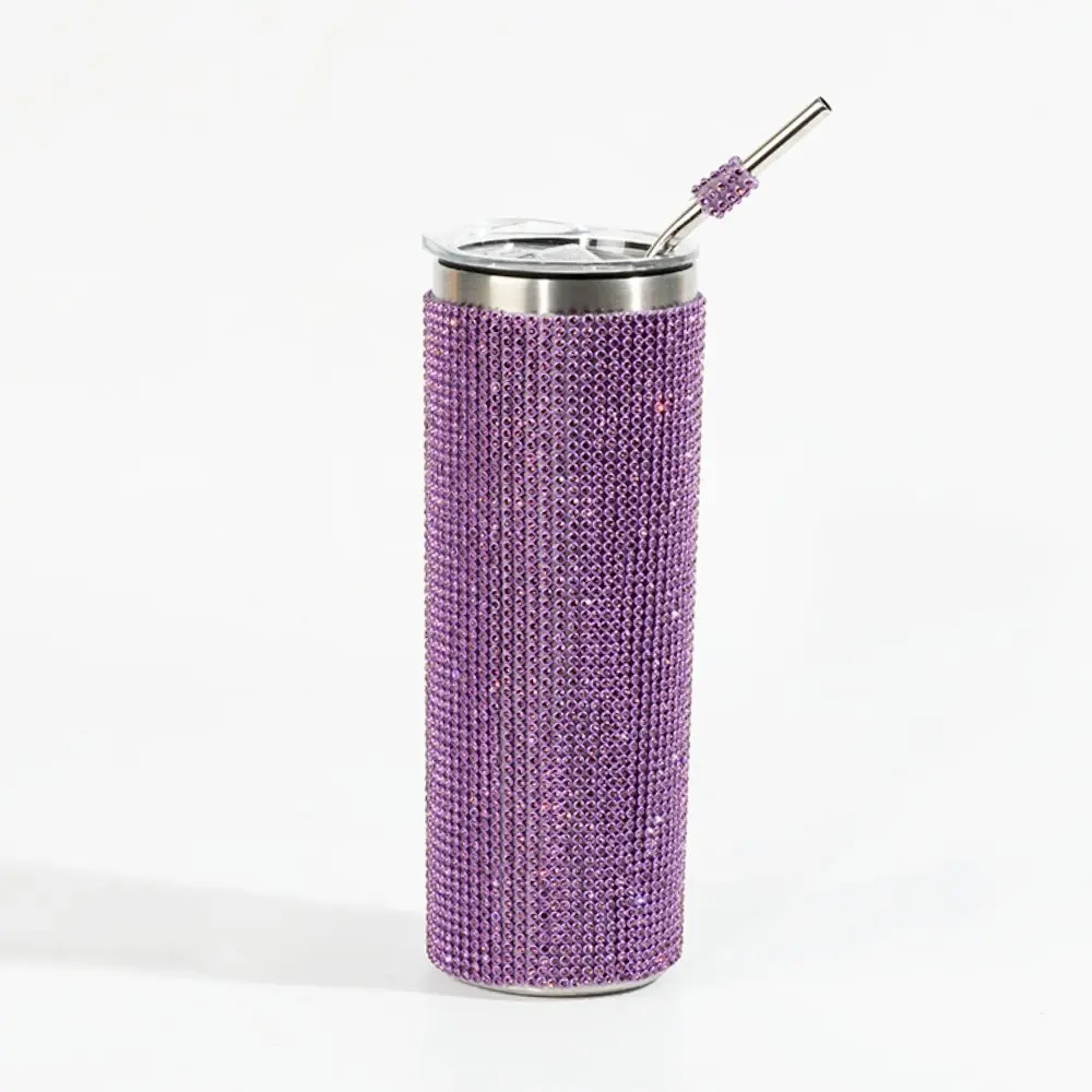 Swig Skinny Tumbler Glitz Lilac Tumbler 590mL