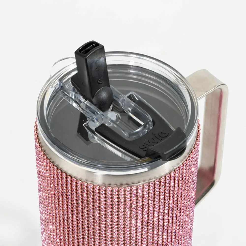 SWIG Soft Pink Glitz Tumbler 1200ml