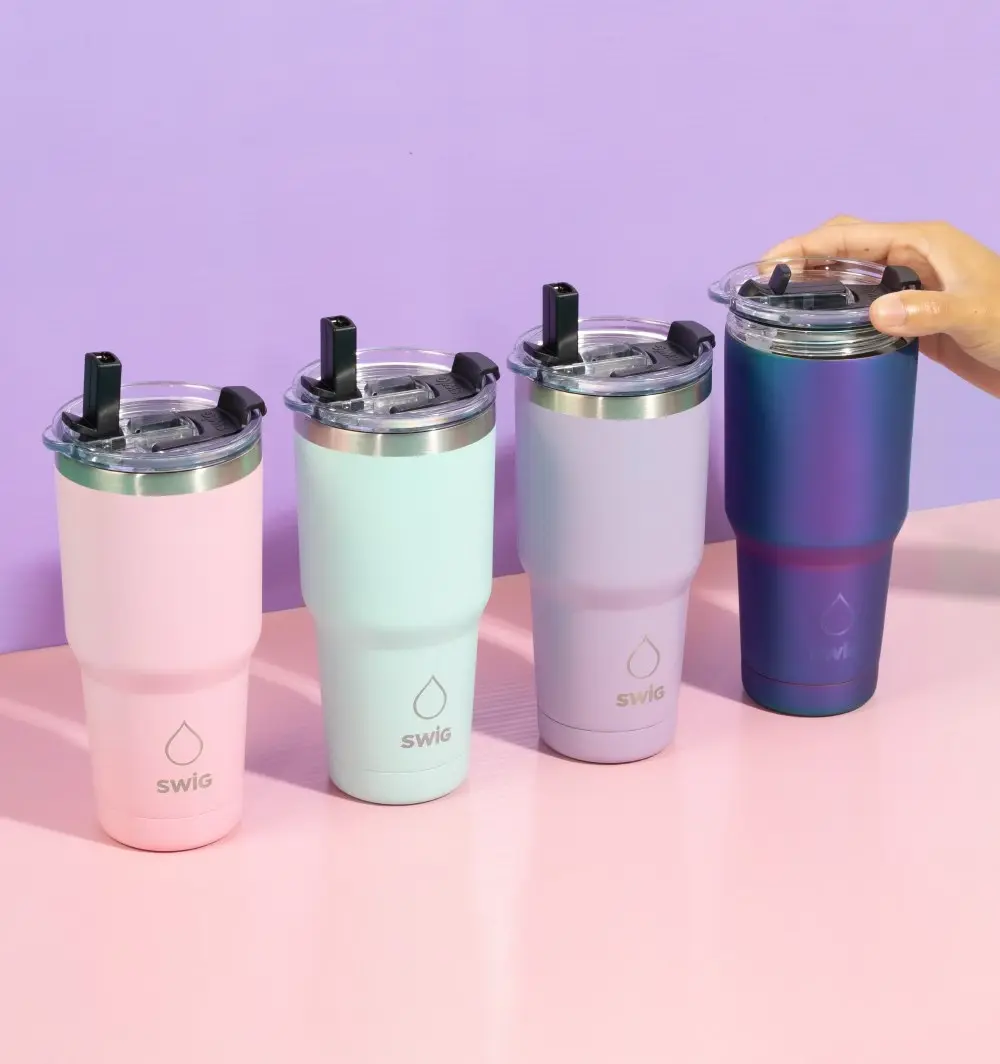 Swig Matte Lilac Tumbler 590mL