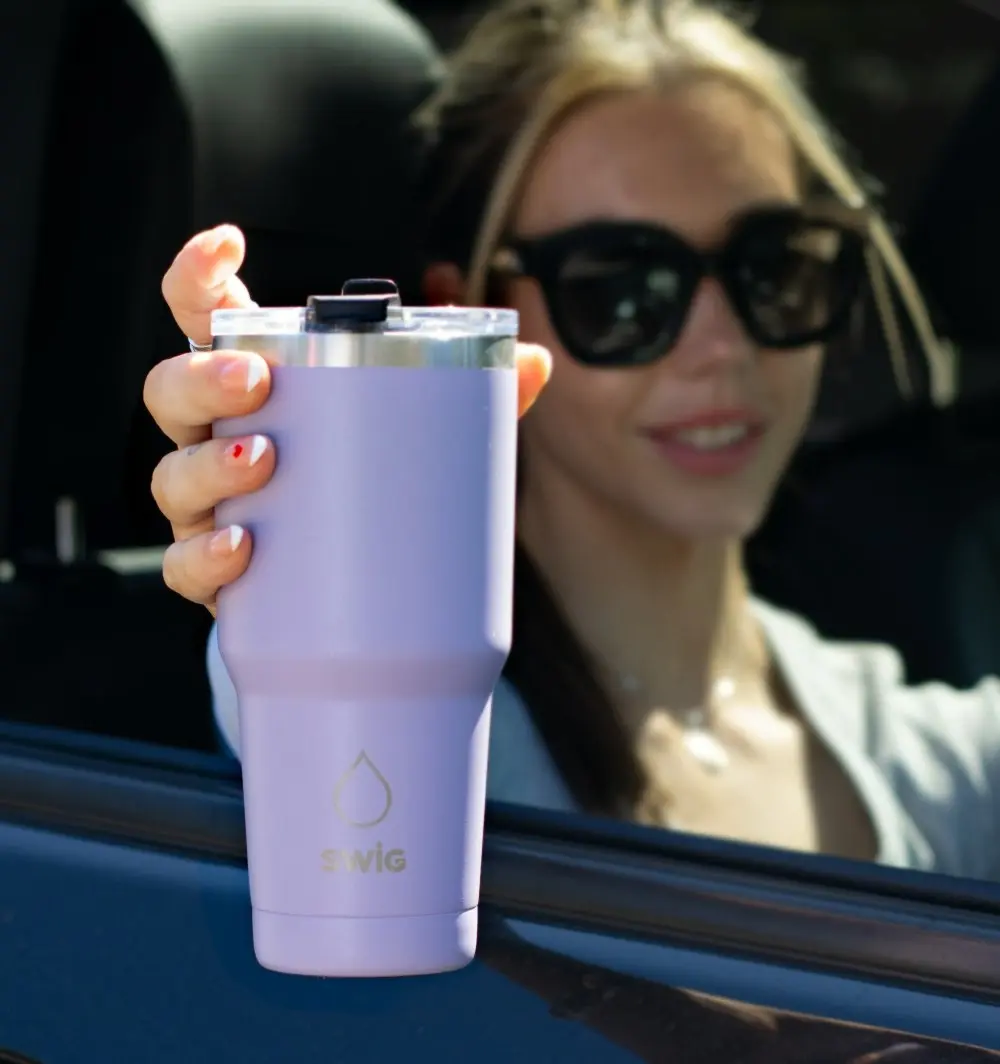 Swig Matte Lilac Tumbler 590mL