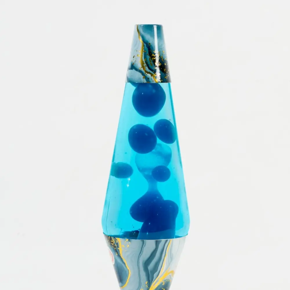 Marble Blue & Light Blue Lava Lamp