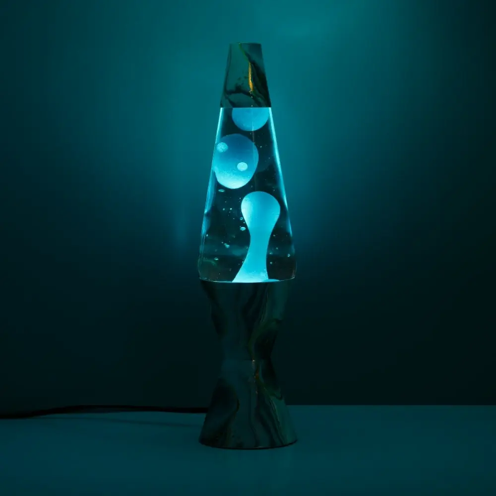 Marble Blue & Light Blue Lava Lamp