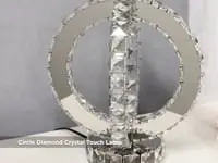 Circle Diamond Crystal Lamp