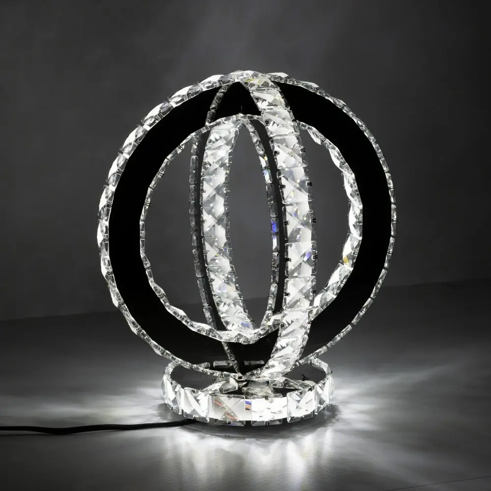 Circle Diamond Crystal Lamp