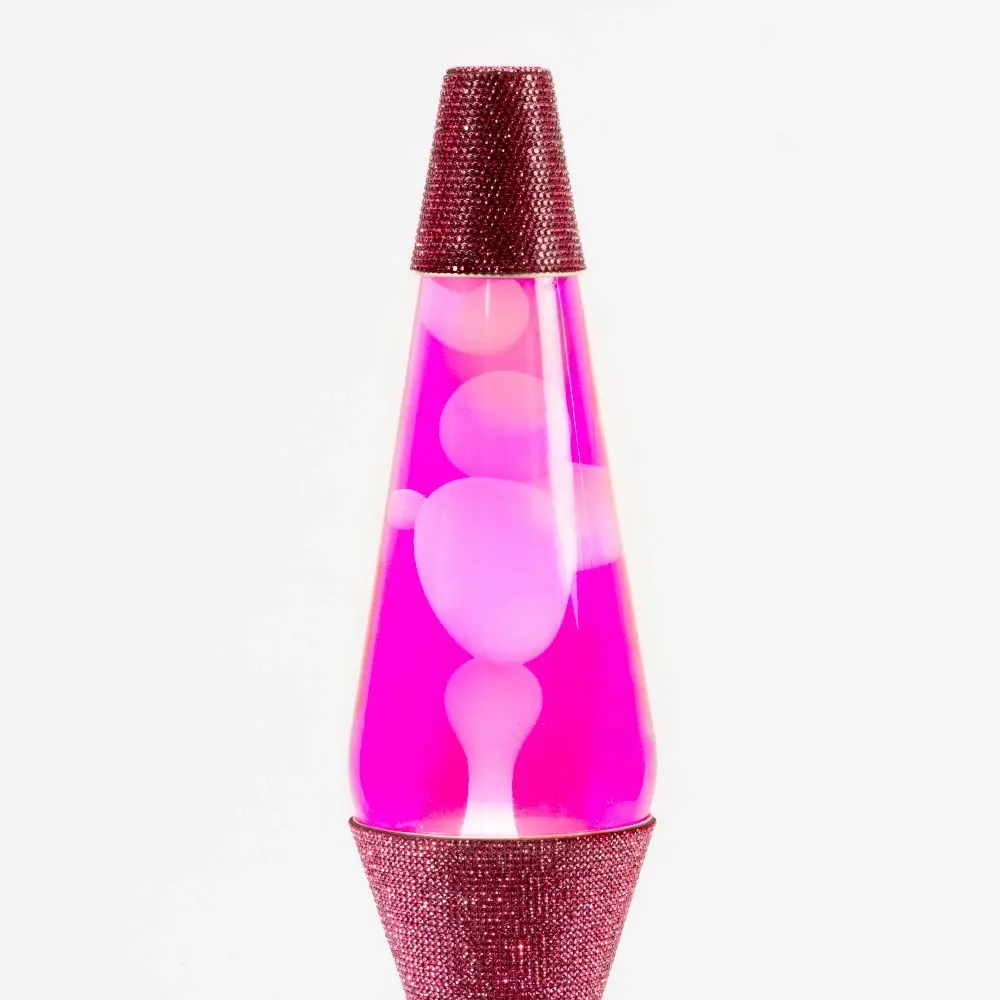 Glam Pink & White Lava Lamp