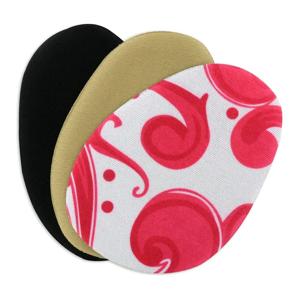 2x 3 Pairs Fashion Print Ball-of-Foot Forefoot Cushion Pad Insole One Size