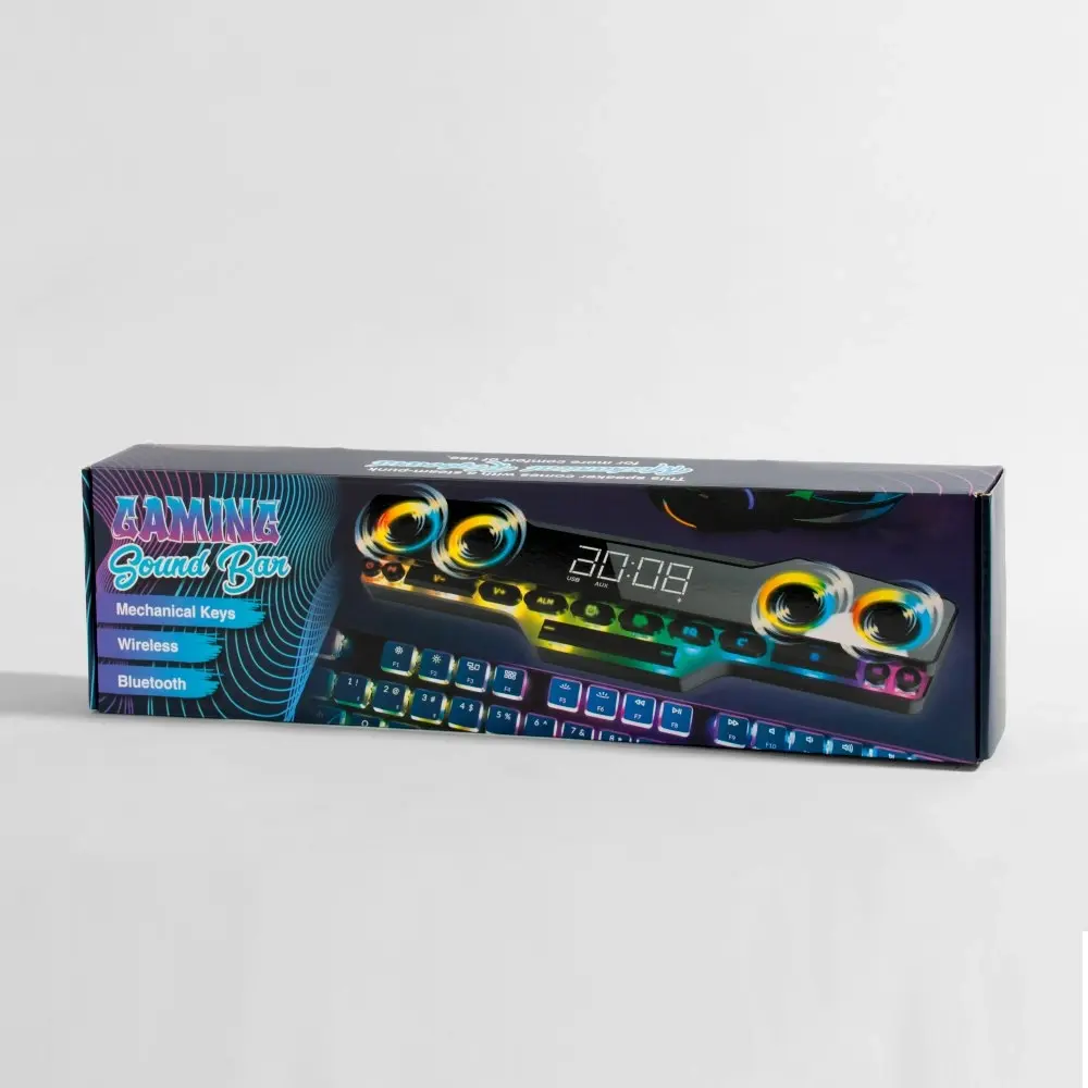 Gaming Sound Bar with RGB Lights