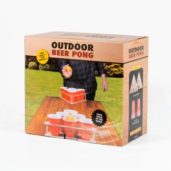 Outdoor Beer Pong Game