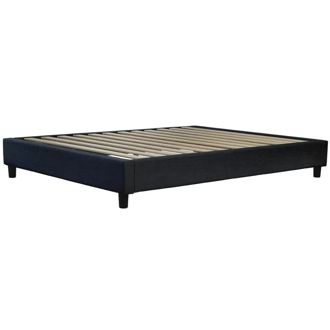 Upholstered Portabase Bed Base - Graphite