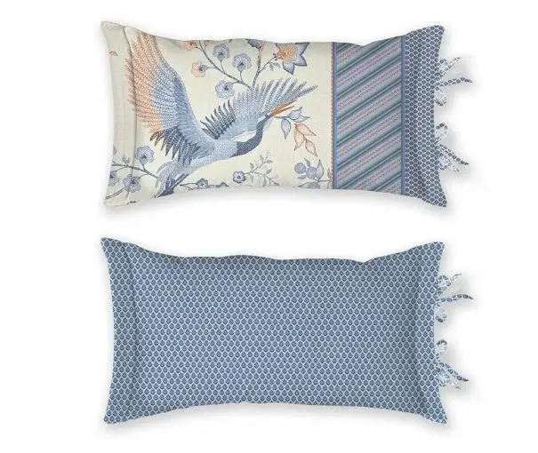 Royal Birds Blue Cotton Quilt Cover Set by PIP Studio