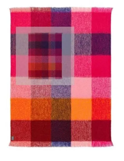 Annie Mohair Throw Rug by St Albans