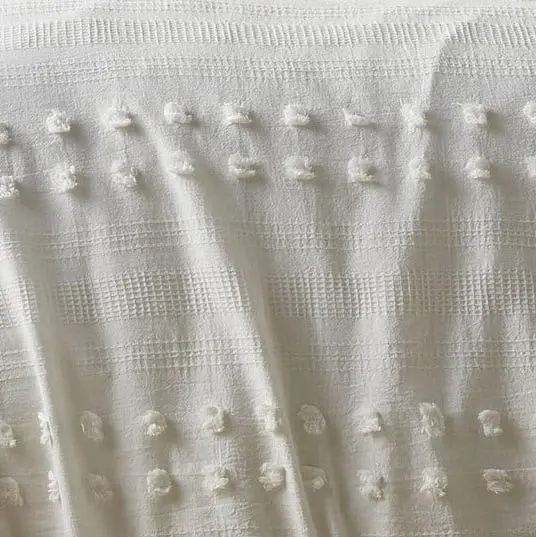 Snow Sans Sovci Cotton Quilt Cover by Vintage Design