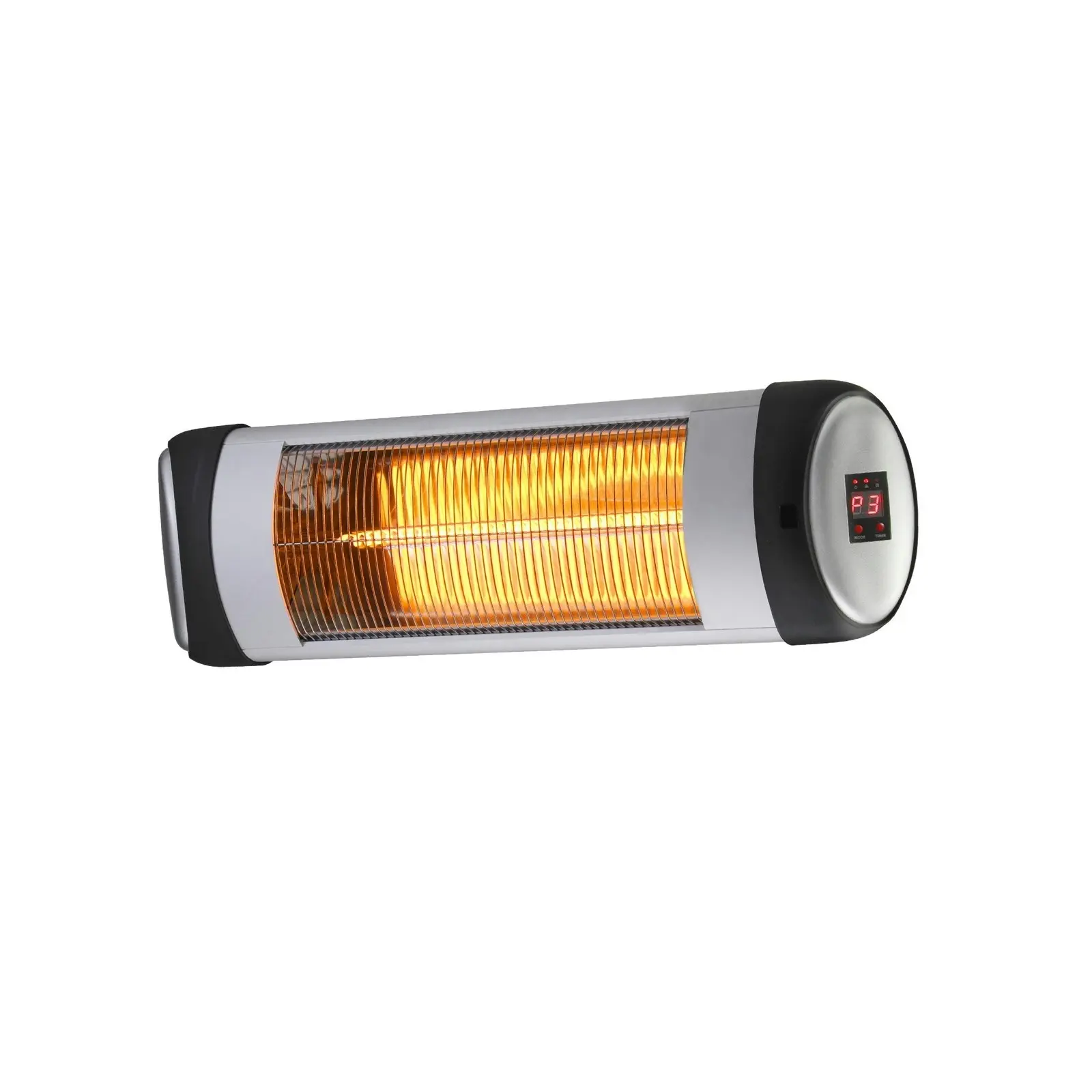 Vevare Electric Strip Infrared Heater Radiant 1500W Patio Space Heaters Remote