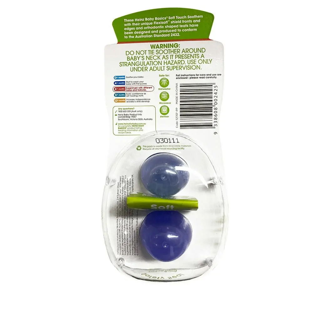 Heinz Soft Touch Soother 6+Mt