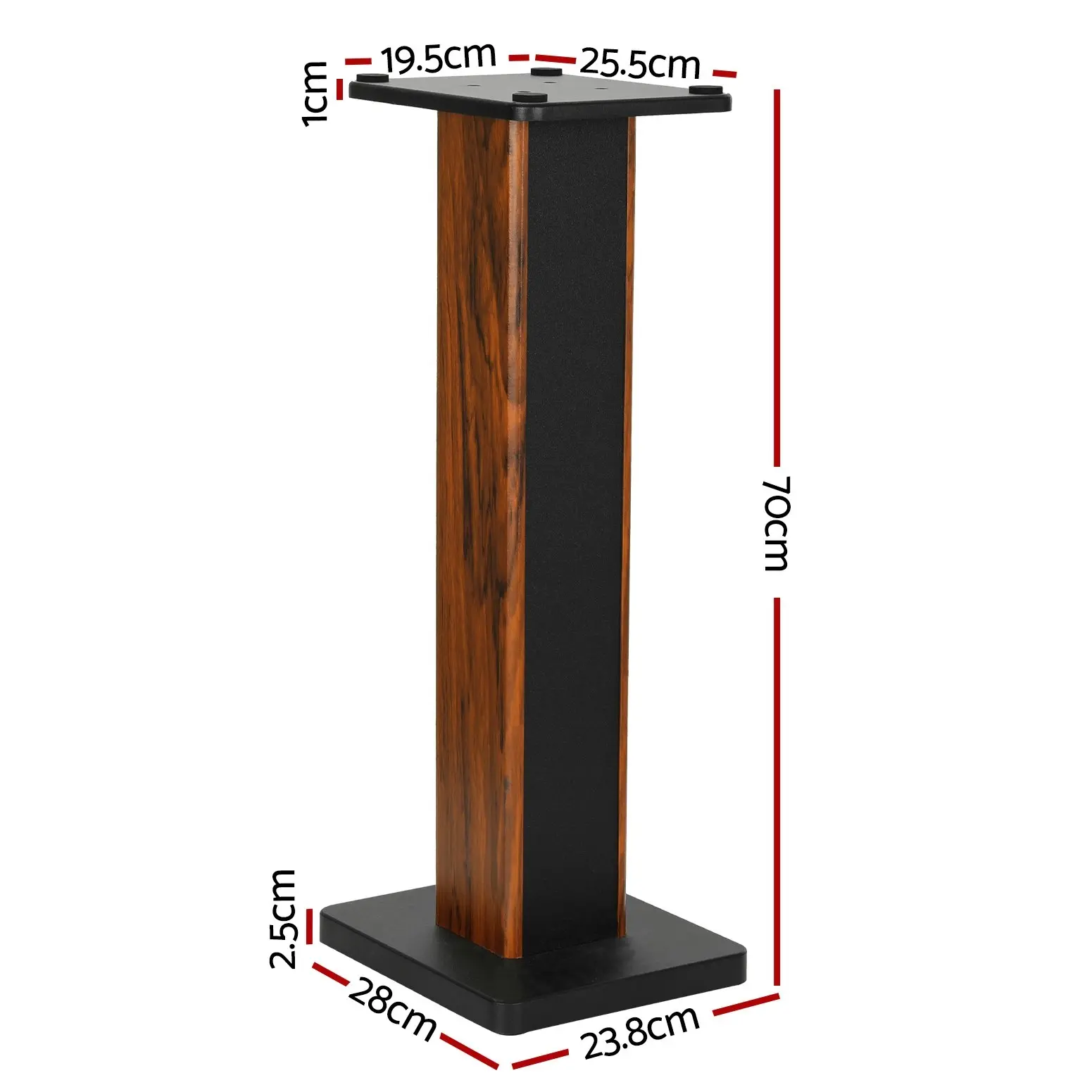 Alpha Speaker Stand 70cm 2pcs