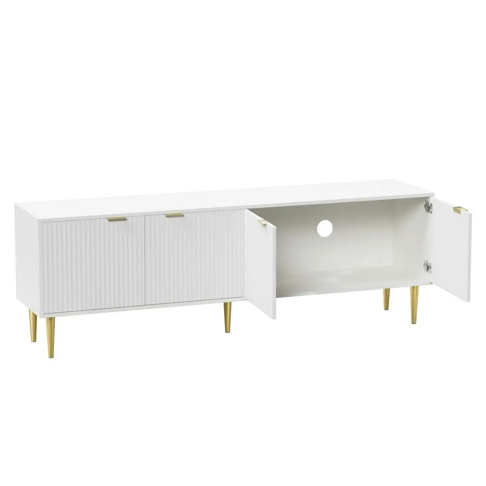 Artiss TV Cabinet Entertainment Unit Stand Storage 180CM White