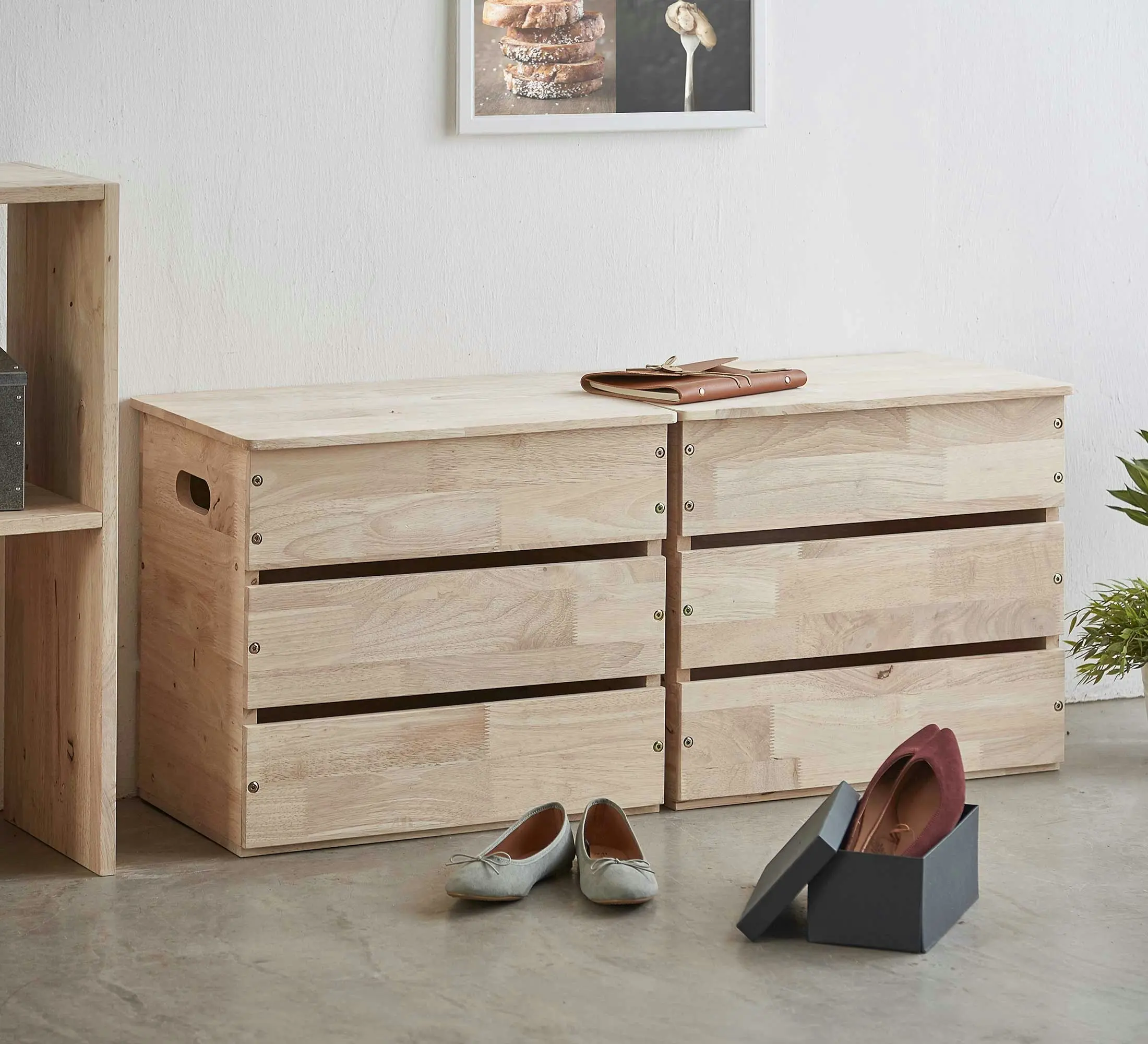 Multi-functional Wooden Storage Container/Box