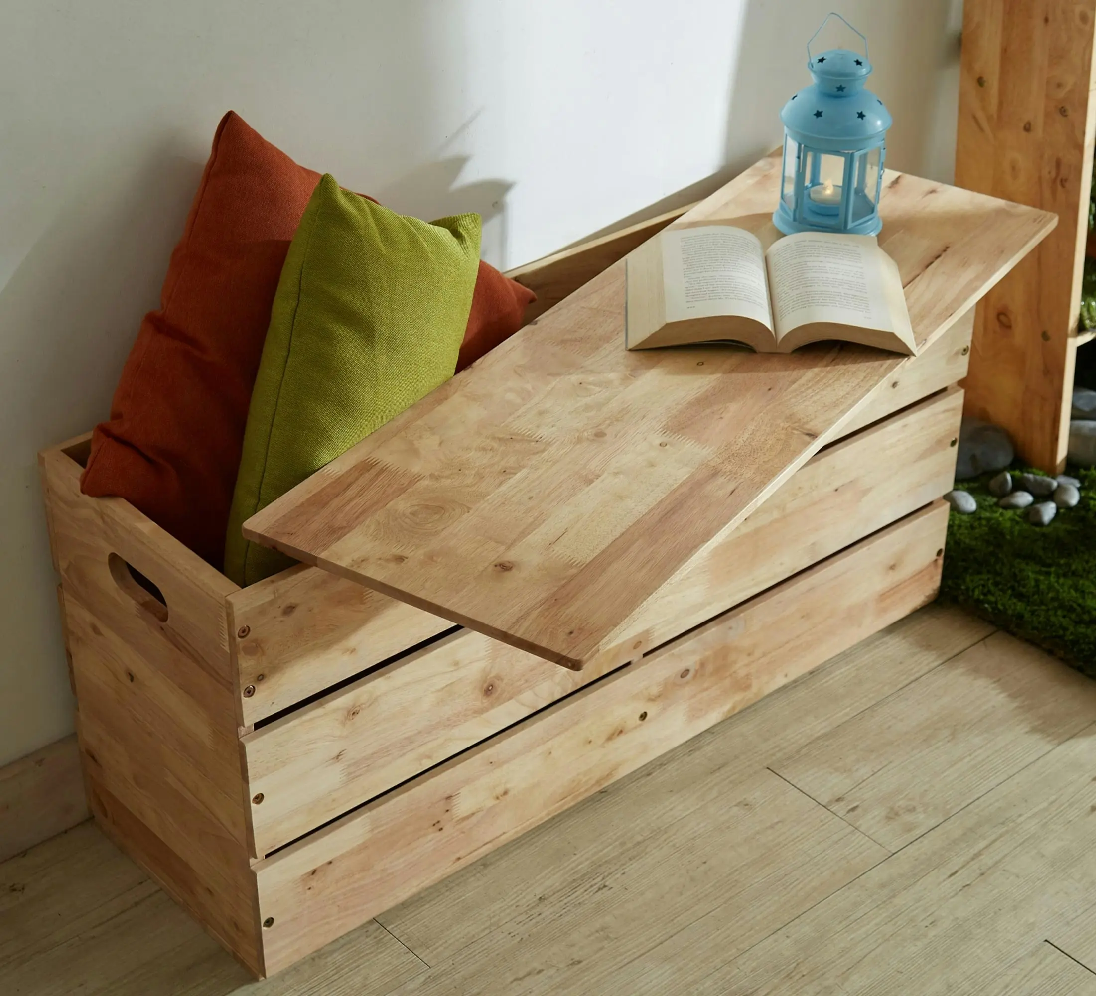 Wooden Storage Bench