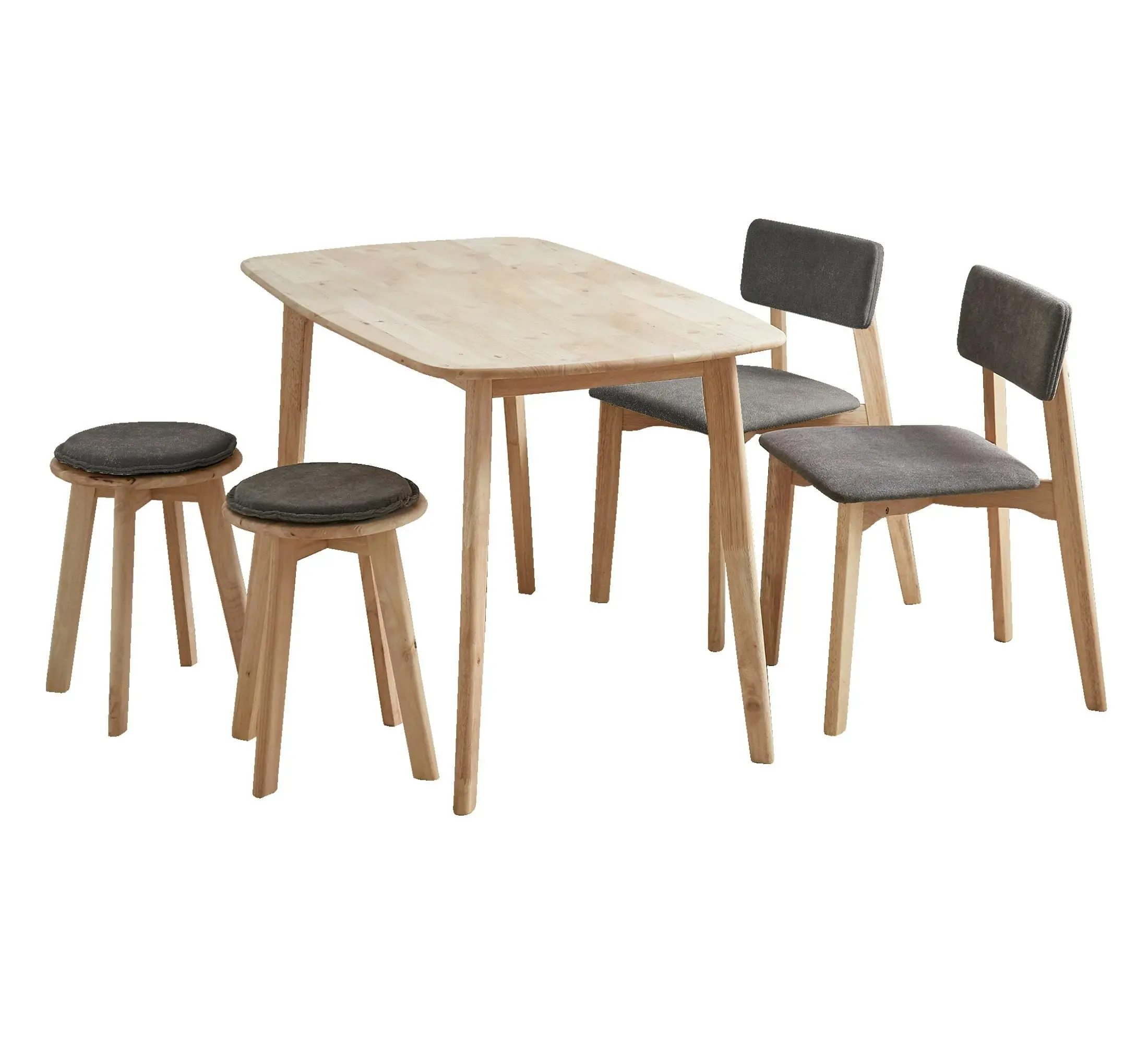 Hockey 5pc Chairs and Stools Dining Set