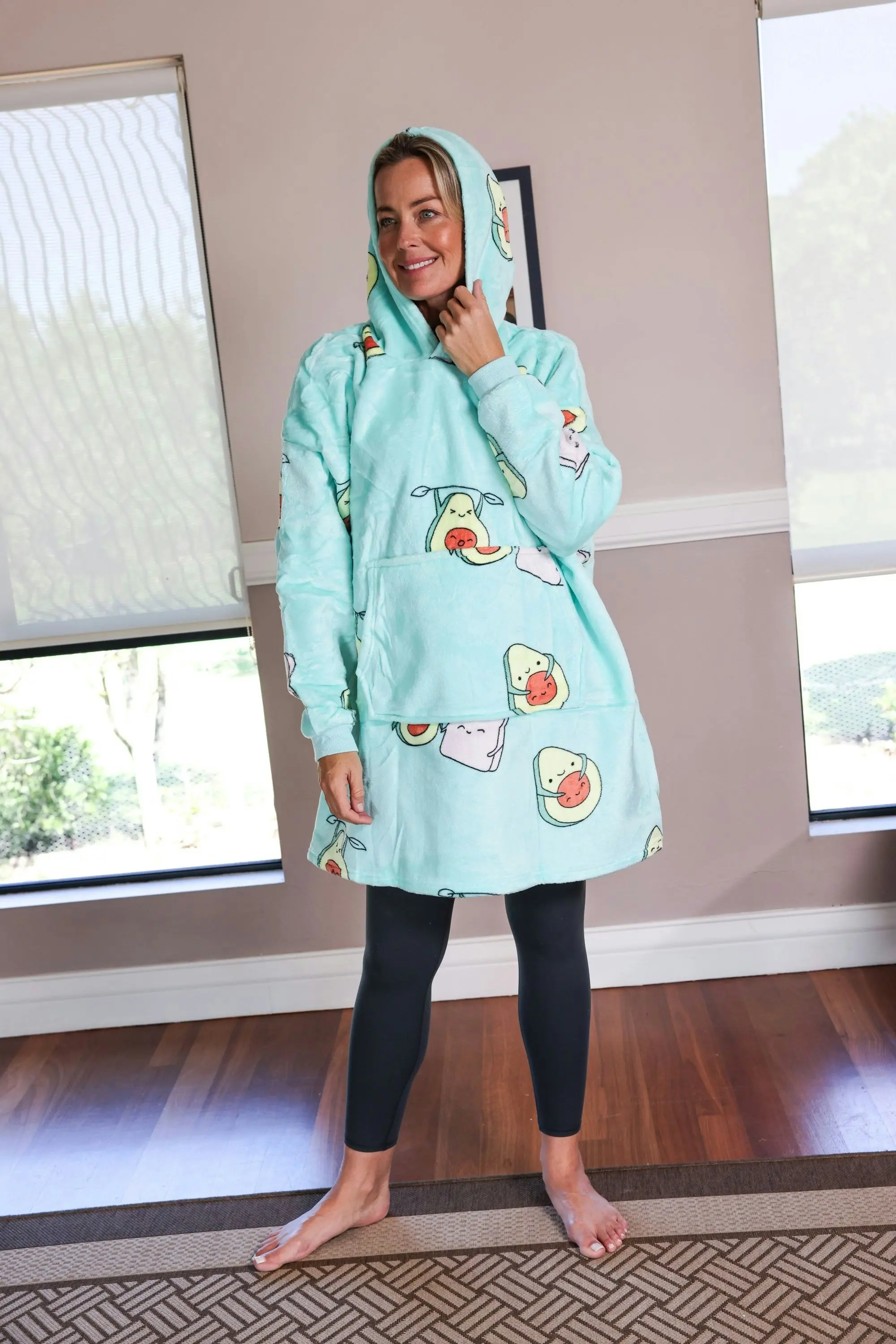 Hotto Premium Oversized Cuddle Hoodie Avocado