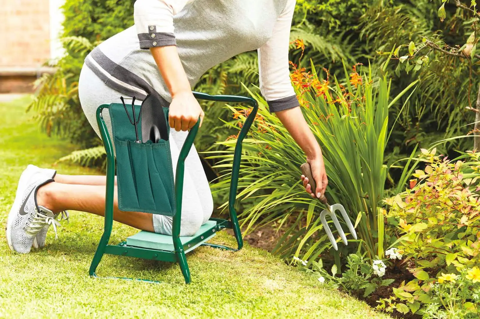 Hercules 2 in 1 Foldable Garden Kneeler & Seat