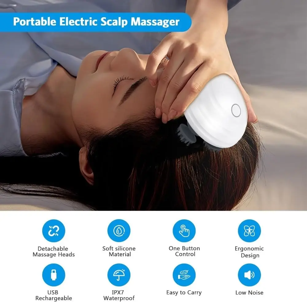 LivinZen Rechargeable Scalp & Body Massager