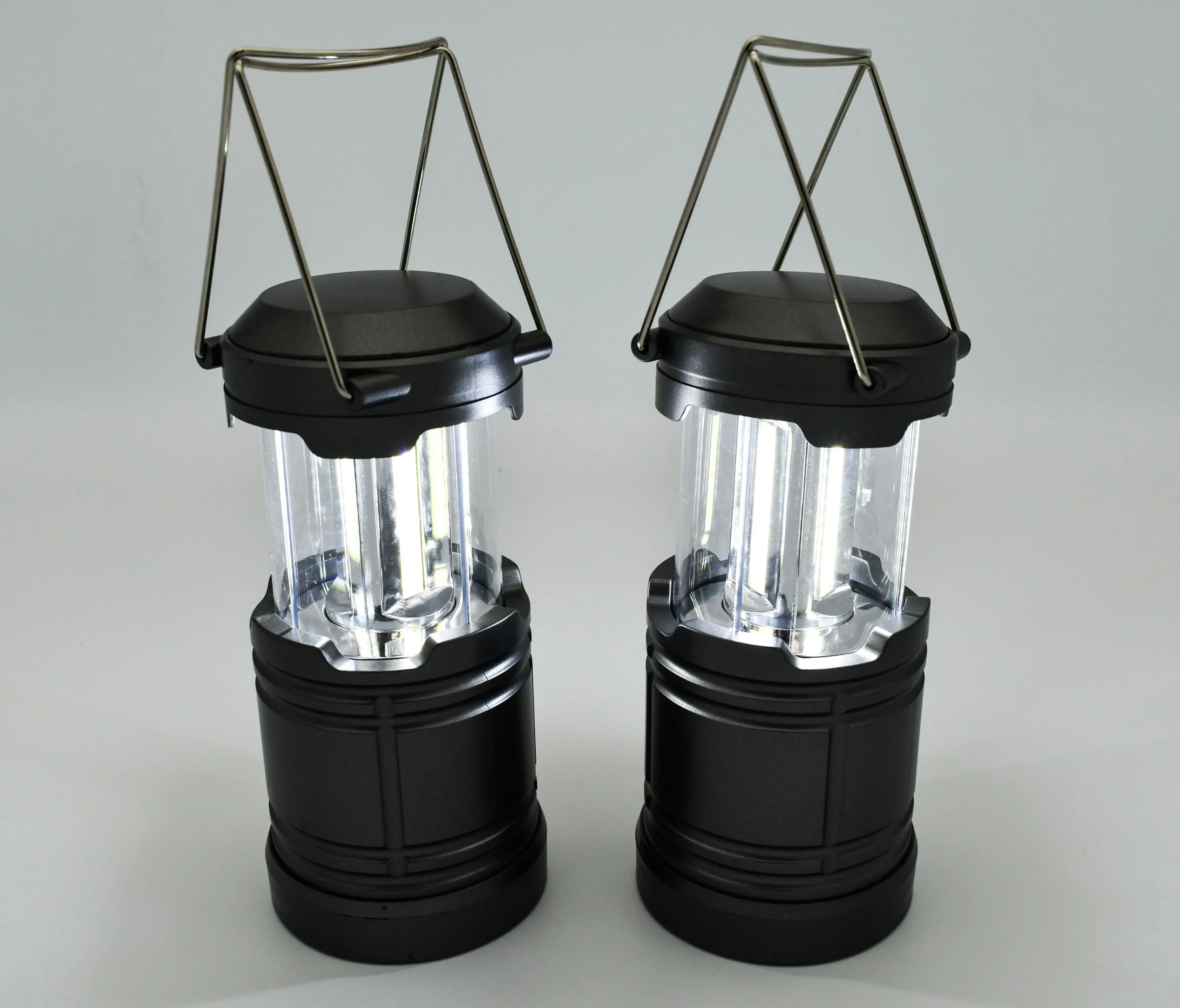 25th Hour Zoomtac LED Lantern with Handle Twin Pack