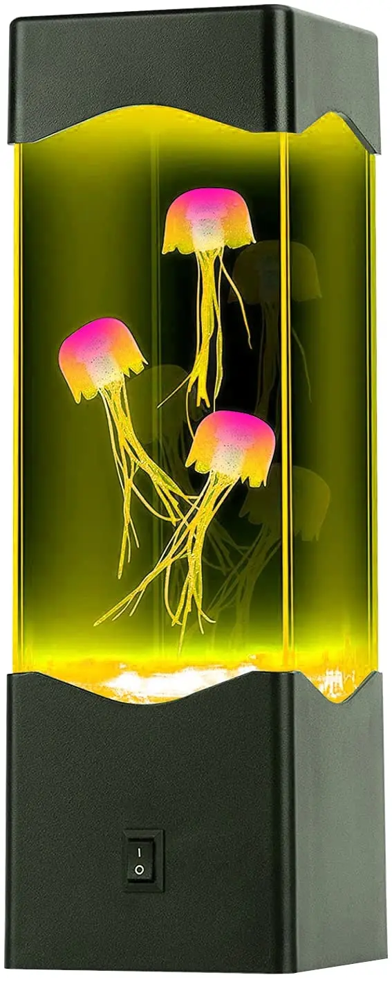 25th Hour LED Jellyfish Nightlight and Mood Lamp