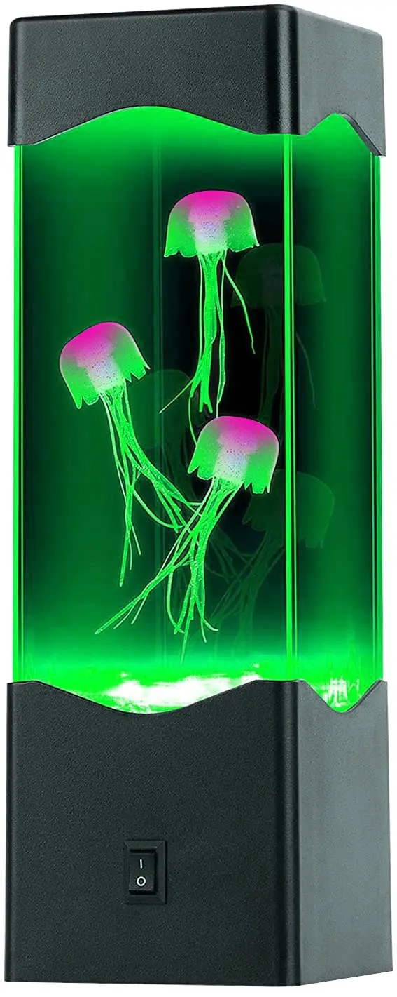 25th Hour LED Jellyfish Nightlight and Mood Lamp