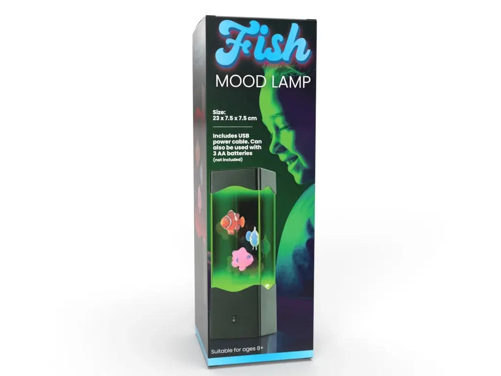 25th Hour LED Fish Nightlight and Mood Lamp