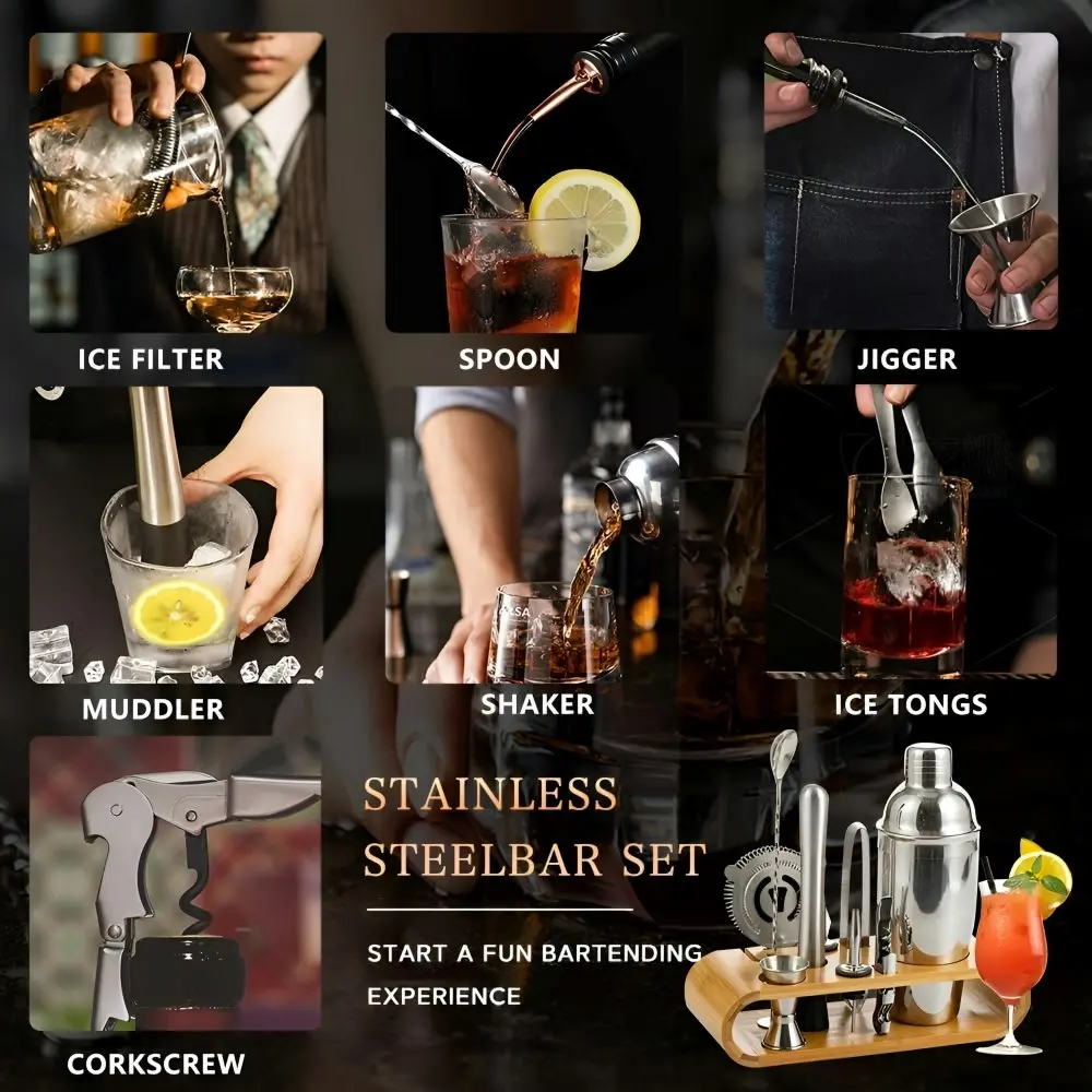 Innobella 11 Piece Cocktail Shaker Set