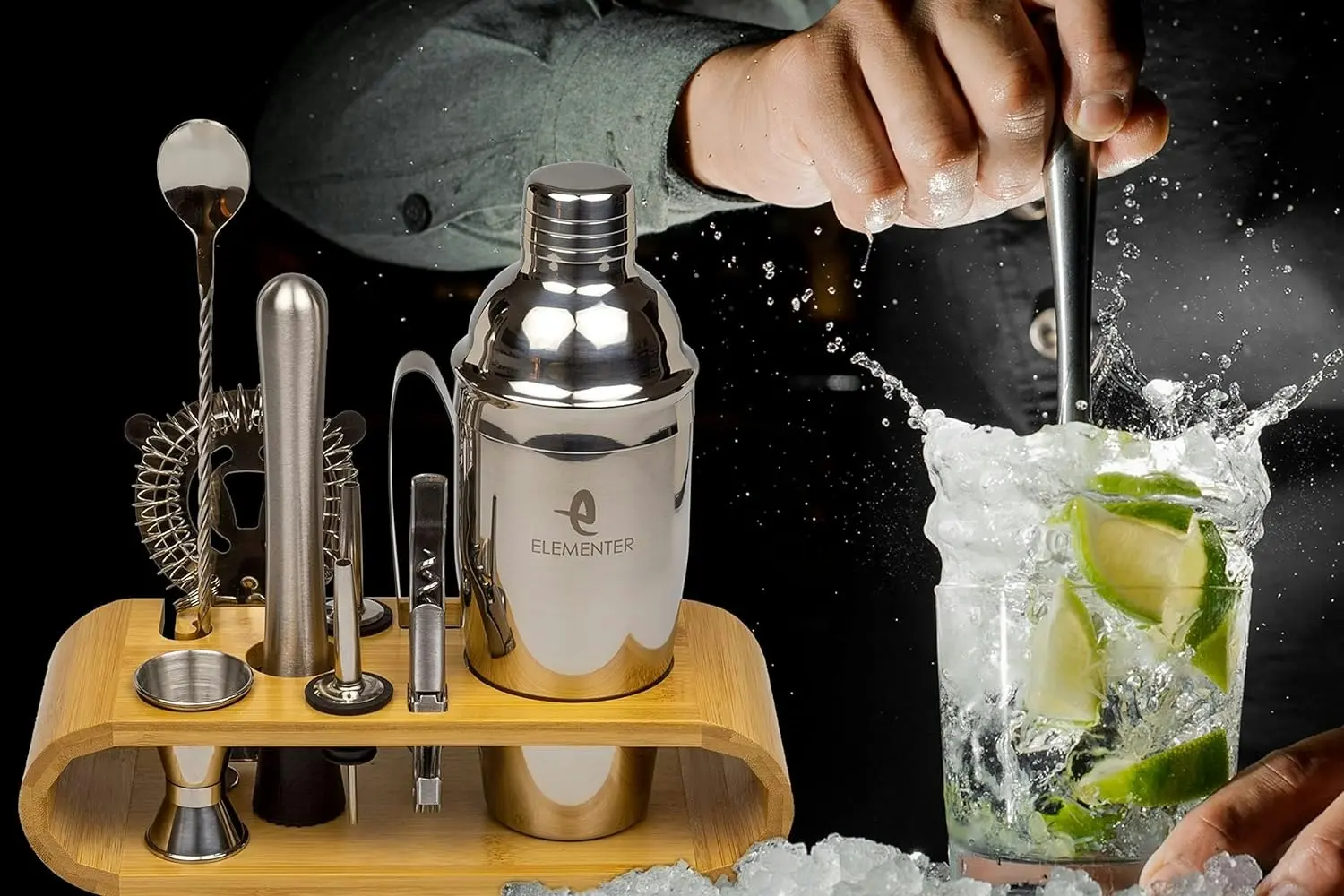 Innobella 11 Piece Cocktail Shaker Set