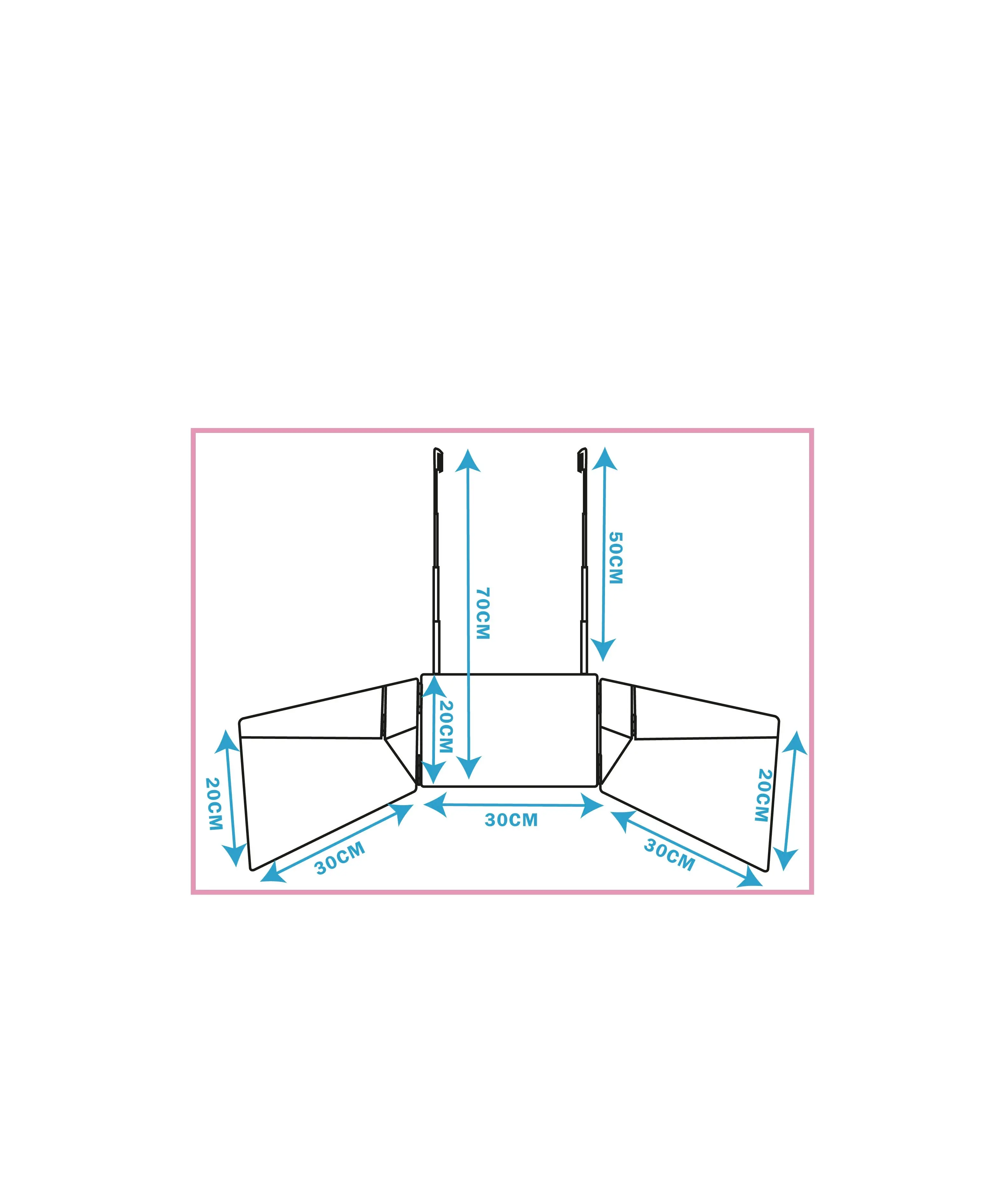 Impressions Tri Fold Adjustable Beauty Mirror